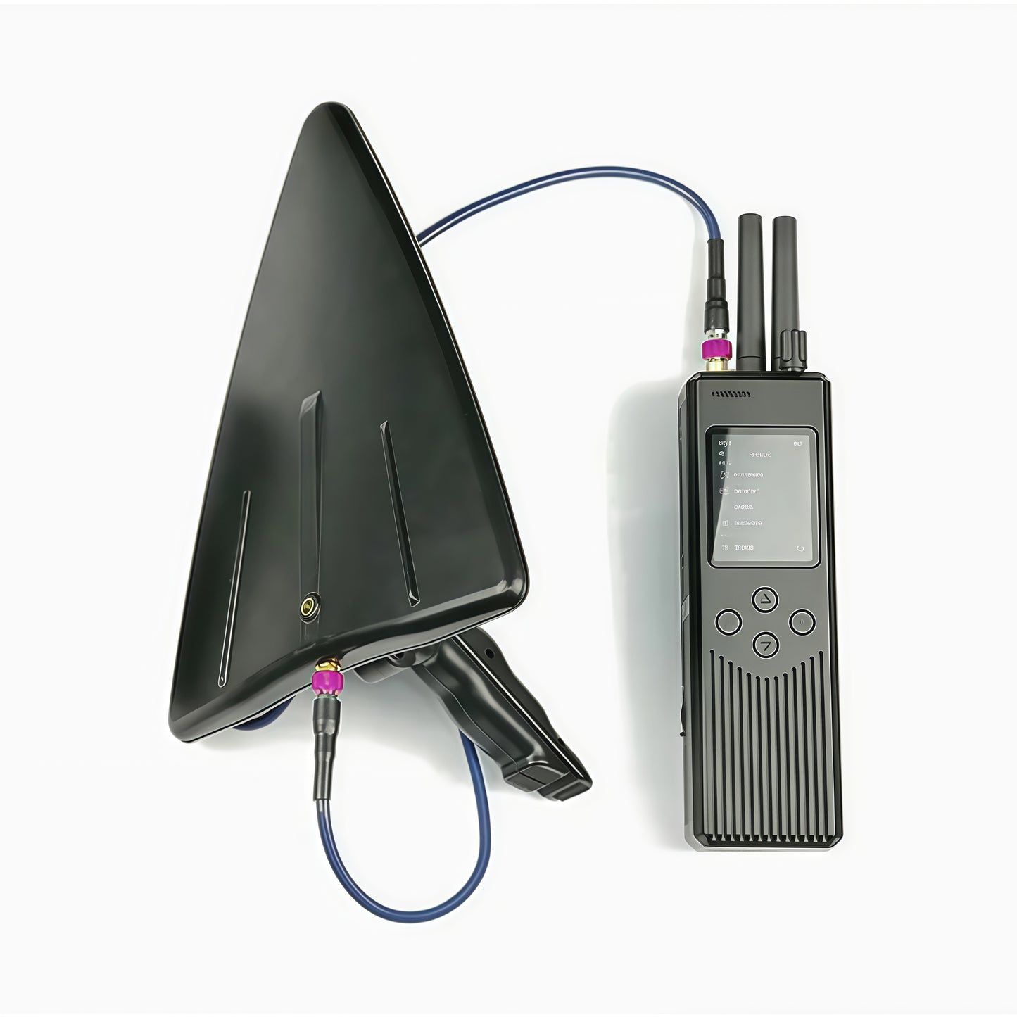 Handheld Drone Detector with Direction Finding – 2.4/5.8GHz, 2km Range, IP54